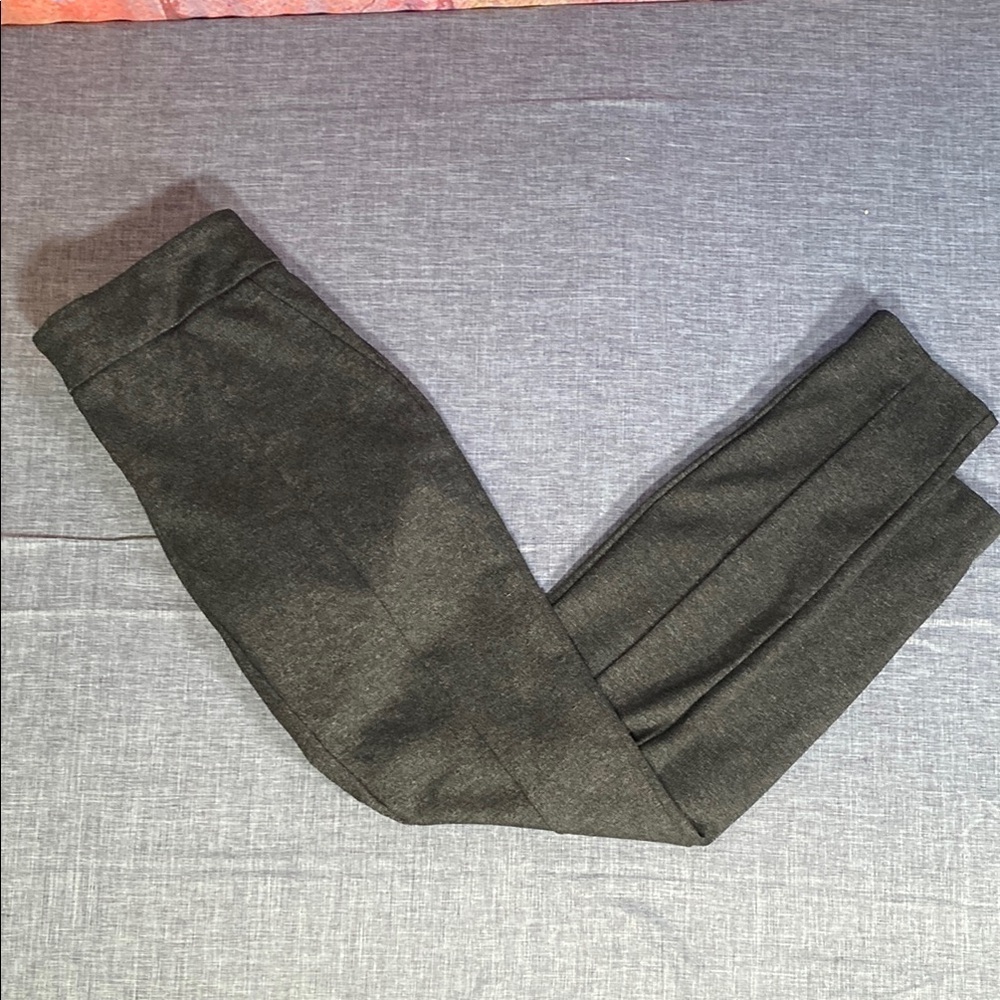 Hilary Radley medium Charcoal Gray Slim Stretch Pants Office Trousers Workwear - Picture 8 of 8